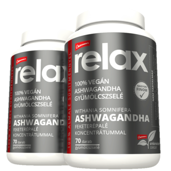 relax ashwagandha gyümölcszselé gumicukor