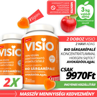 visio szemvitamin gyümölcszselé sárgarépalé avokádó