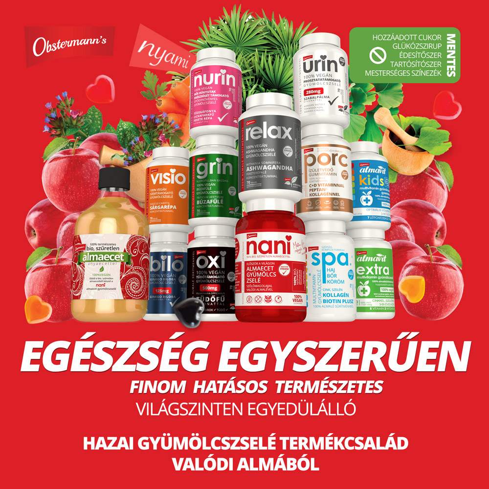 gyümölcszselé termékcsalád valódi almából gyógynövényekkel vitaminokkal almaecettel