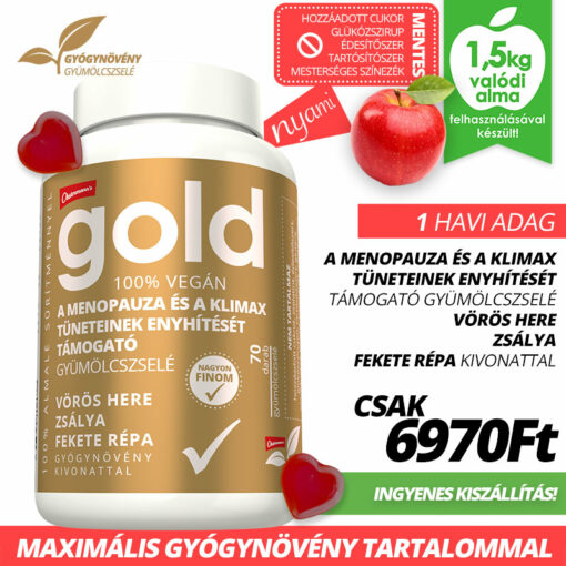 gold klimax menopauza gyümölcszselé