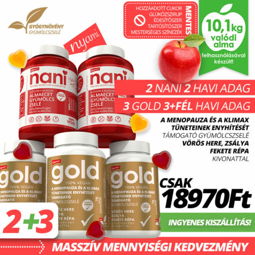 gold klimax menopauza gyümölcszselé